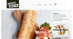 Desktop Screenshot of broodjesdirect.nl